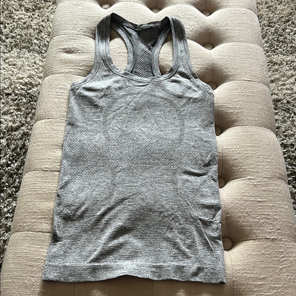 Lululemon Swiftly Tech Racerback 2.0 Gray Women's Tank Top